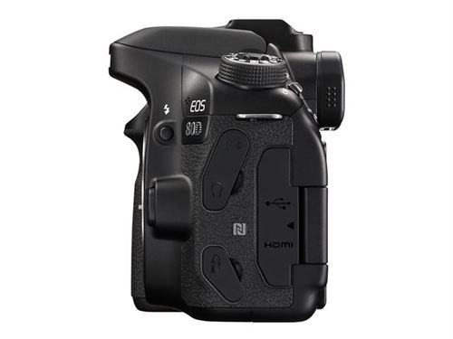 Canon EOS 80D - Appareil photo numérique - Reflex - 24.2 MP - APS-C - 1080p / 60 pi/s - 3x zoom optique objectif EF-S 18-55 mm IS STM - Wi-Fi, NFC