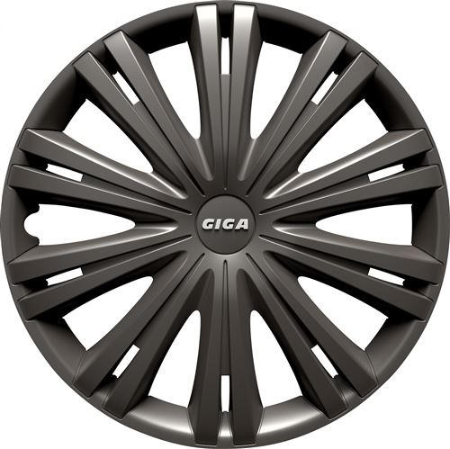 Carpoint Giga 15 pouces hubcaps ABS anthracite ensemble de 4