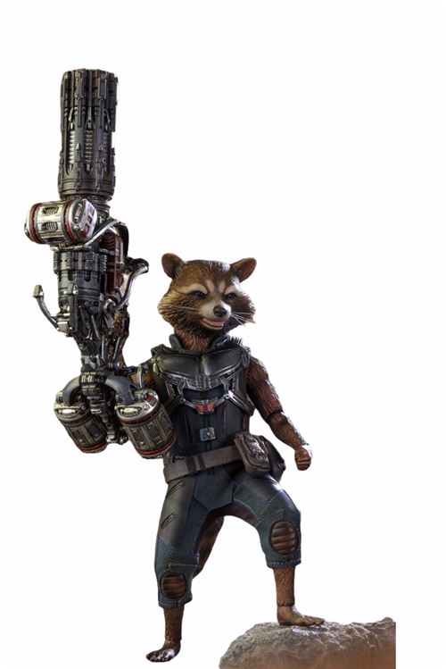 Figurine Hot Toys MMS411 - Marvel Comics - Guardians Of The Galaxy Vol. 2 - Rocket Deluxe Version