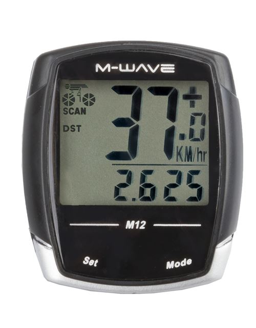 M-Wave Cyclisme 12 traits noirs