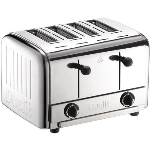 Dualit Grille-Pain Traiteur 4 Tranches en Inox