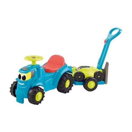 ECOIFFIER - 4350 - Tracteur remorque + tondeuse 103,5 cm