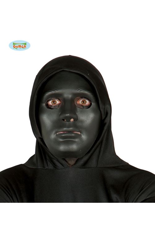 Masque noir en plastique epais