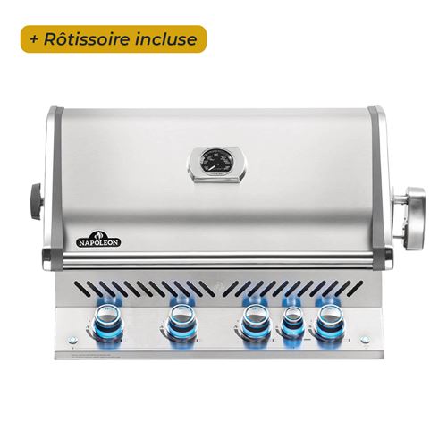 Barbecue &agrave; gaz Napoleon BIPRO 500 encastrable