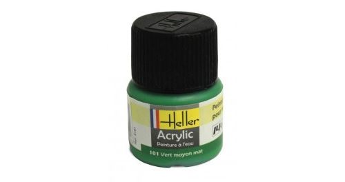 Heller - 9101 - maquette - vert moyen mat
