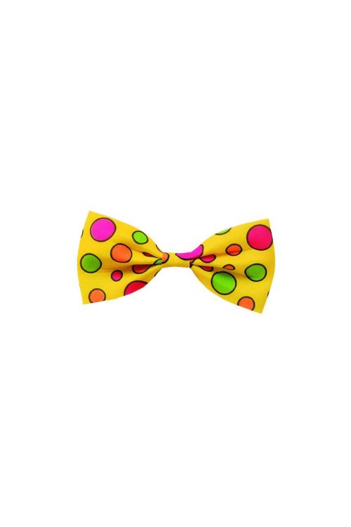 Noeud de clown jumbo jaune jaune
