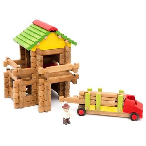 Mon premier chalet en bois - 94 pièces et camion