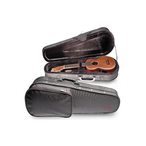 Soft case ukulélé concert