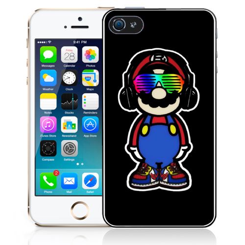 Coque pour iPhone 5C mario swag