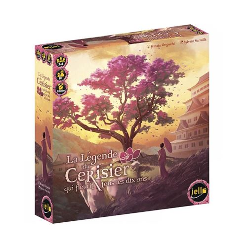 IELLO - Jeu de sociétè, 51478, La légende du cerisier qui fleurit tous les dix ans