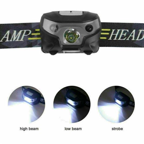 Lampe Frontale Rechargeable Puissante, 8 Modes Lampe Frontale Led Lampe  Frontale Puissante Lampe De Mains-libres Pour Le Camping, Lampe Frontale  Runni