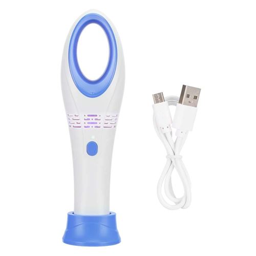 Ventilateur sans lame USB Bleu Blanc