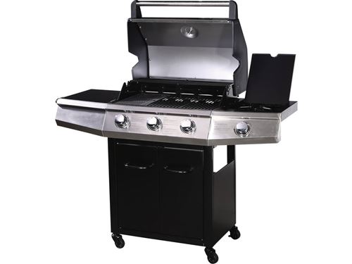 barbecue gaz bingo 4 4 brûleurs dont 1 latéral 14kw + Barbecue Gaz Bingo 4 4 brûleurs dont 1 latéral 14kW +