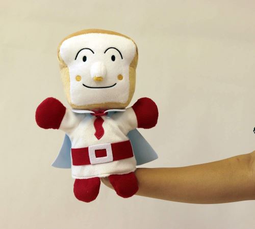 Shokupanman hand puppet (japan import)