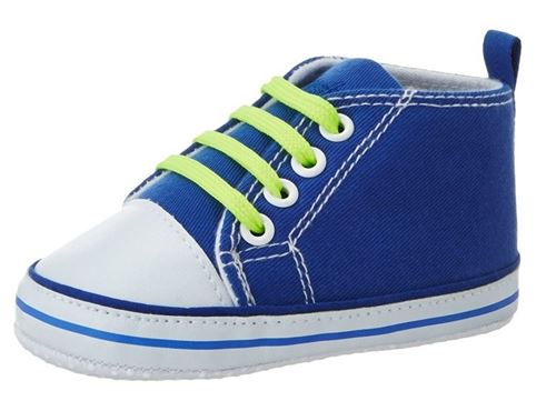 chaussures Sneakerbébé bleu junior taille 17