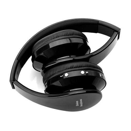 Casque Bluetooth sans fil noir de l'appui ordinateur PC Téléphone mobile -  Chine Oreillette Bluetooth sans fil et un casque Bluetooth prix