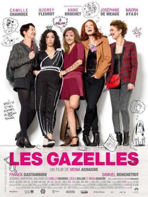 Les Gazelles AFFICHE CINEMA ORIGINALE