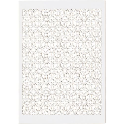 Creotime patron carton 10 pièces 10,5 x 14,8 cm blanc