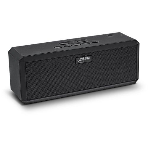 'InLine 55382s woome 2 True Wireless Stereo haut-parleur Bluetooth Noir