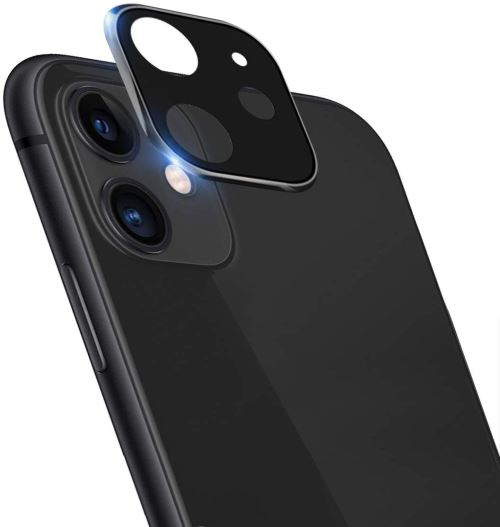 Générique Vshop® Caméra Arrière Protecteur Pour iPhone 11, Film De Protection (Noir)