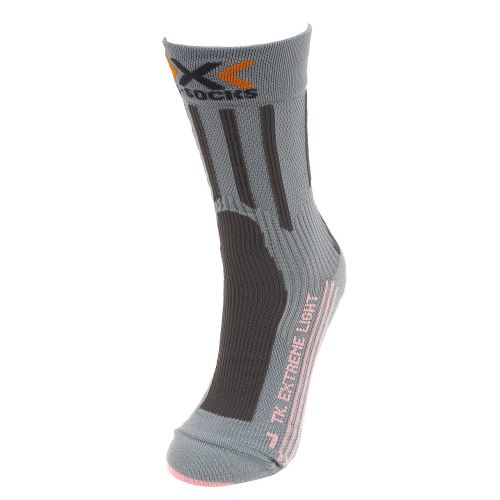 Chaussettes de marche randonnée X-socks Gris clair