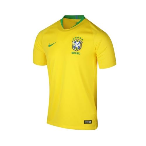 Nike Breathe Brasil CBF Stadium Home M Jaune