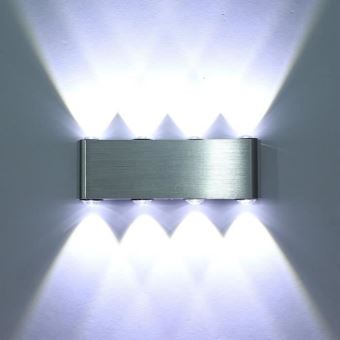 Applique Pour Decoratif Maison Couloir Ampoule En Lumiere Led Interieur Murale 8 Lampe Alu IYED2be9WH