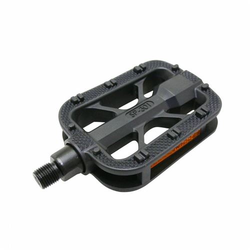 Pedale vtt resine p2r junior noir 1-2 (paire)