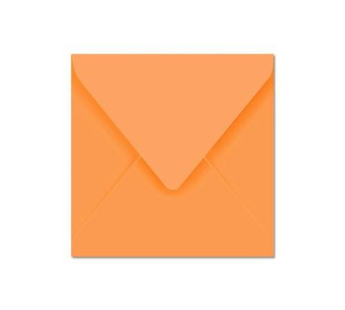 Clairefontaine Enveloppe 120g 140x140 Cl&eacute;mentine Pqt 20