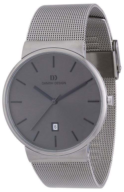 Danish Design - 3314411 - Montre Homme - Quartz Analogique - Bracelet Acier Inoxydable Gris