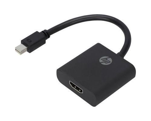 Adaptateur mini-display, hdmi hp 38759 [1x mini port display mâle - 1x hdmi femelle] 10 cm noir