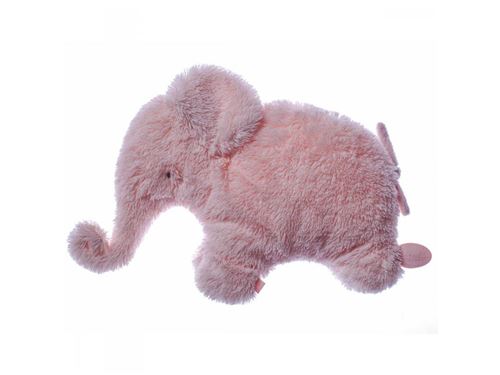 Dimpel - Doudou plat Oscar éléphant - Coloris unique