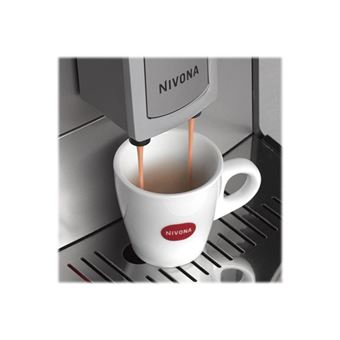 NIVONA SERIE 6 Machine à Café Expresso automatique avec broyeur NICR 695  Cafe Romatica Titane