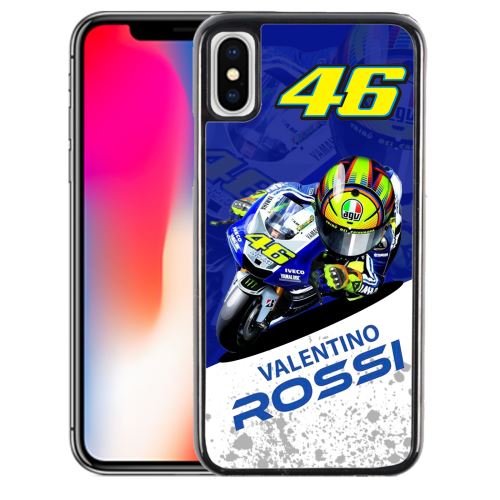 Coque pour iPhone XS motogp rossi cartoon 2