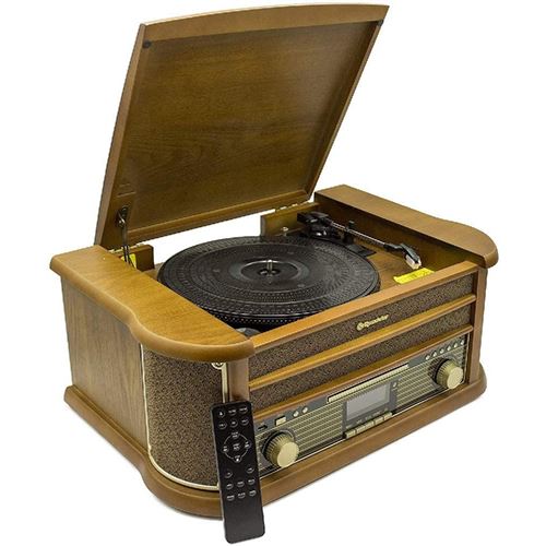 Roadstar Vintage Line HIF-1993BT - Système audio - 5 watt (Totale) - bois