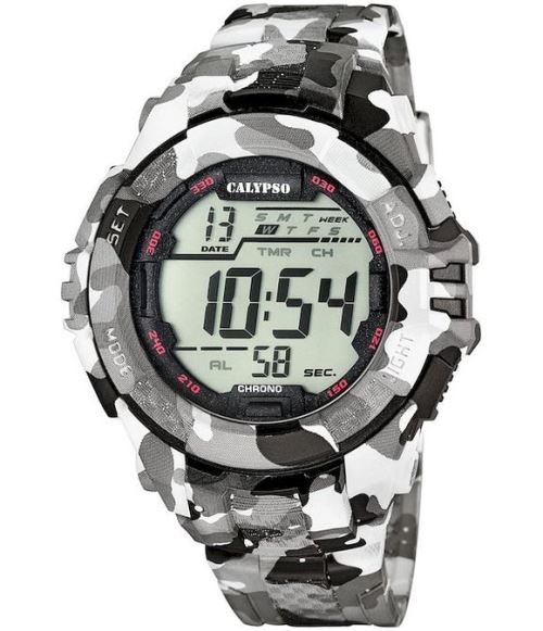 Calypso Montre Homme K5681/1 Rouge, Noir