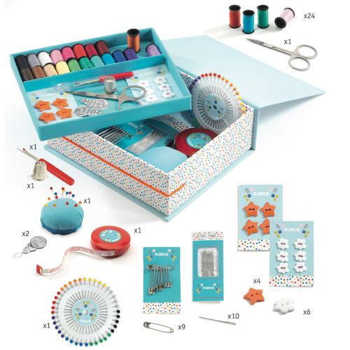 Kit créatif Djeco Ma boîte à couture