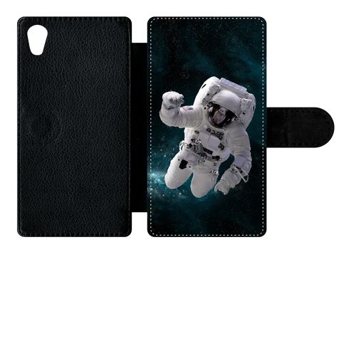 Etui À Rabat Sony Xperia M4 Aqua Astronaute Blue