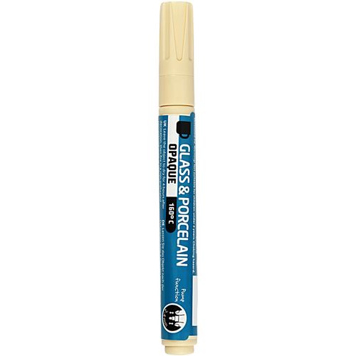Creotime marqueur de peinture crème pour verre et porcelaine