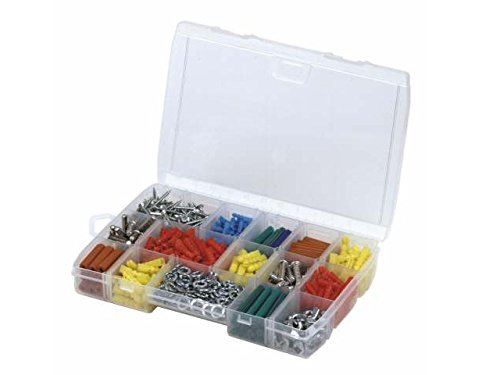 Stanley 1-92-888 Organiseur avec 11 Compartiments Transparent, Multicolore