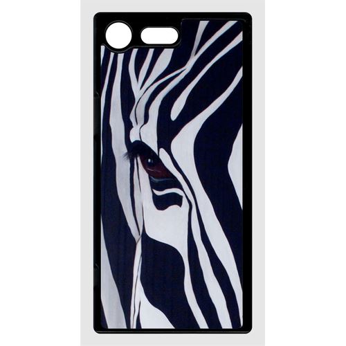 Coque Sony Xperia Xz Premium Motif Zebre Noir Et Blanc