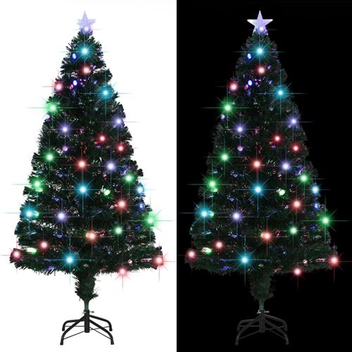 Arbre de Noël artificiel et support/LED 150 cm 170 branches