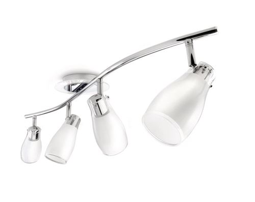 Philips - 522241116 - Plafonnier Myliving 4 X 12 W 230 V