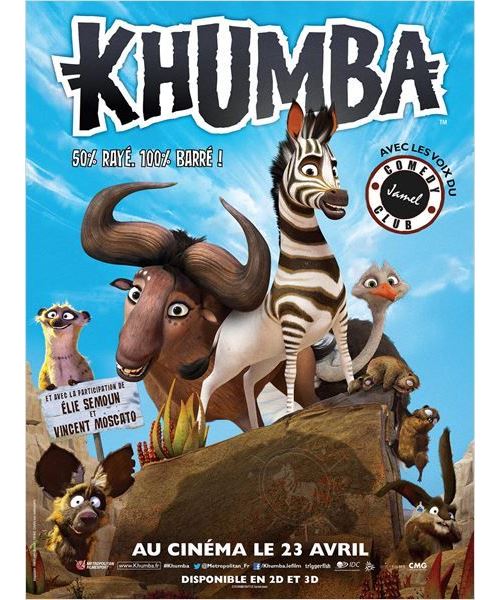 Khumba AFFICHE CINEMA ORIGINALE