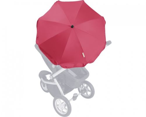 Playshoes Parasol pour landaus ensemble rouge