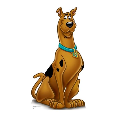 Figurine G&eacute;ante Carton Scooby Doo ""&copy;Scooby Doo"" 135 Cm