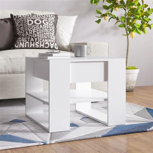 Vidaxl Blanc Table Basse - Image 3