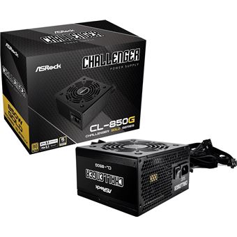 ASROCK Alimentation ATX Steel Legend - 850W (Noir) - 1