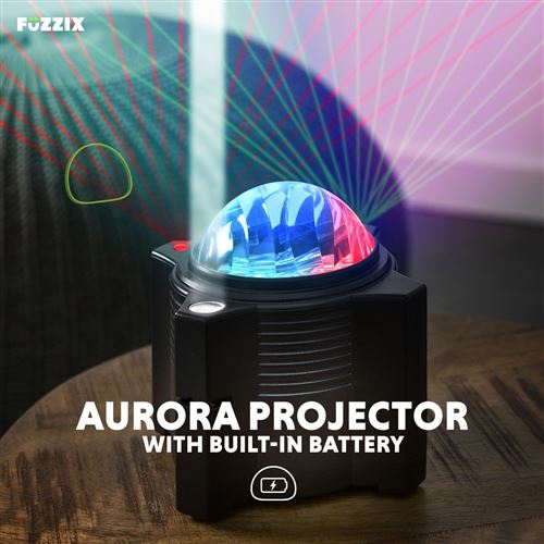 Aurore-Projecteur Aurore boréale avec bruit blanc, haut-parleur