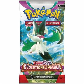 Carte à collectionner Pokémon Display Evolution à Paldea EV02